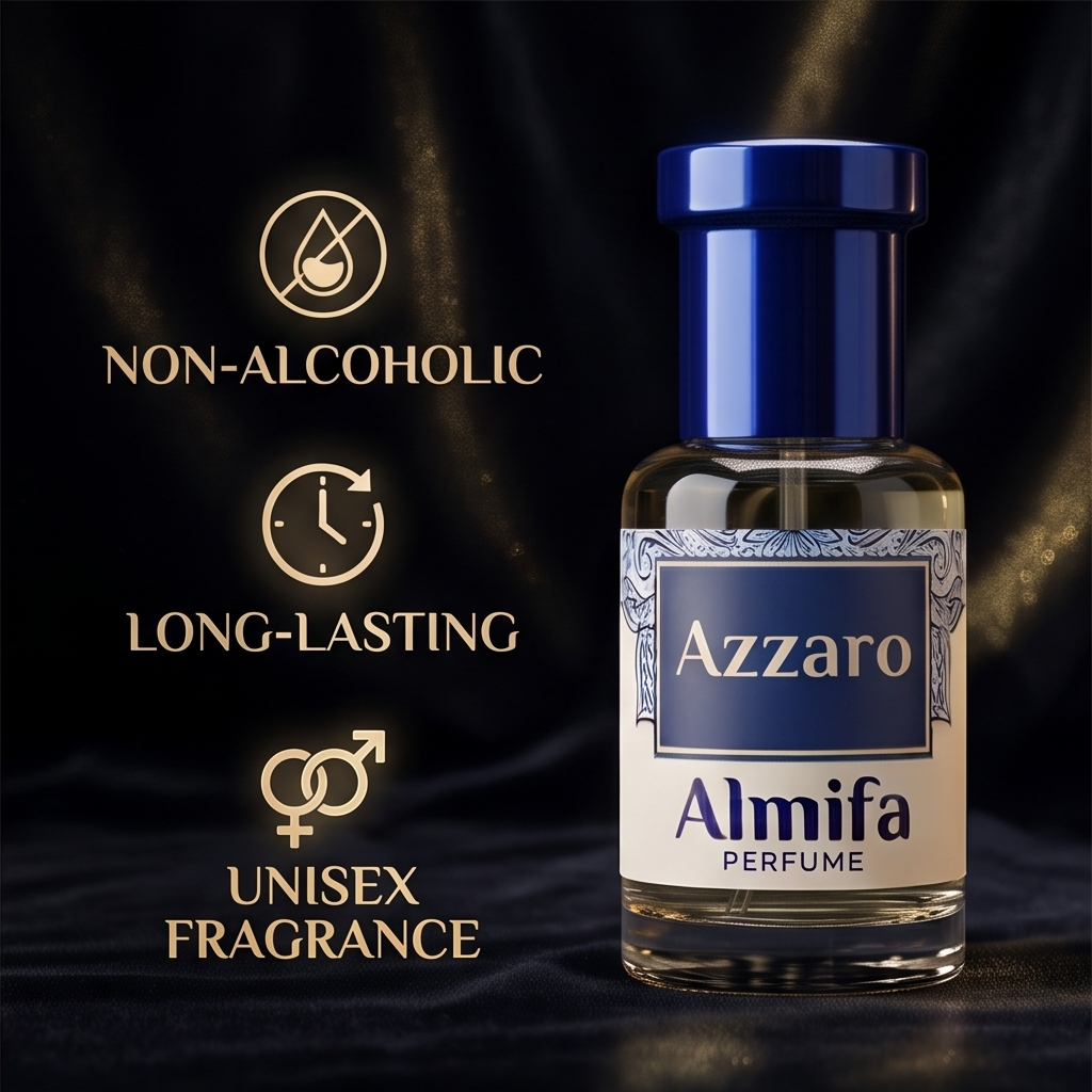 Azzaro Attar by Almifa Perfume (6ml) | Inspired by Azzaro The Most Wanted | Long Lasting Non-Alcoholic Attar for Men & Women