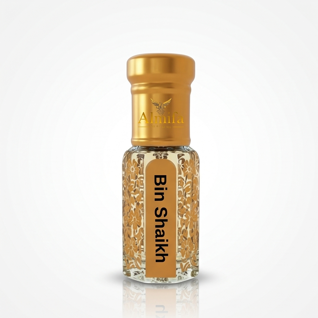 Almifa Bin Shaikh Attar (6ml) | Premium Non-Alcoholic Attar | Long Lasting Luxury Unisex Fragrance