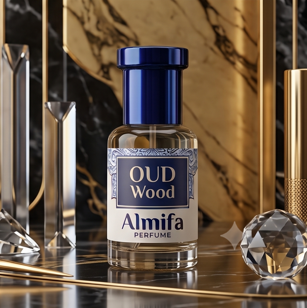 Almifa Oud Wood Attar (6ml) | Inspired by Oud Wood | Premium Non-Alcoholic Oud Attar | Long Lasting Unisex Fragrance