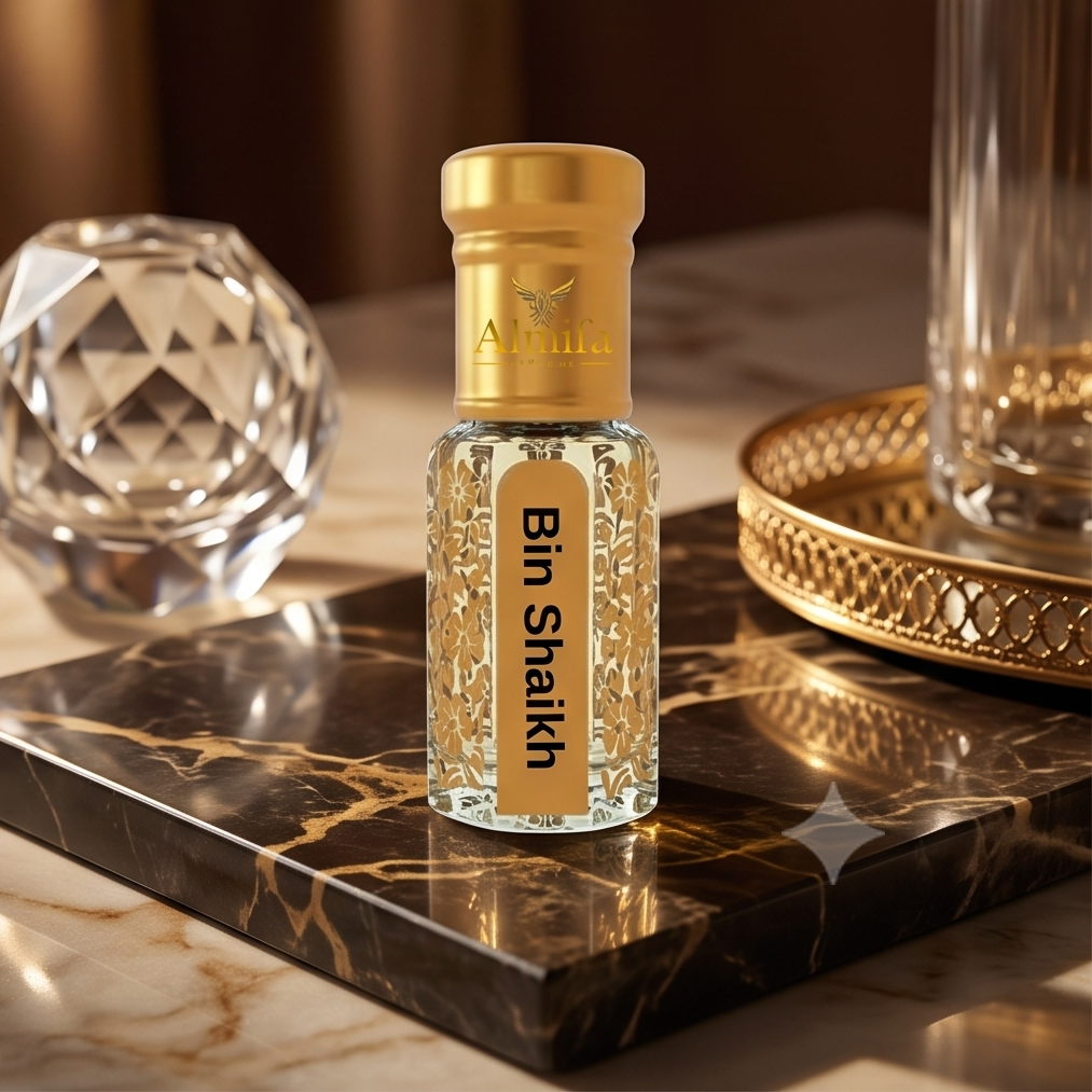 Almifa Bin Shaikh Attar (6ml) | Premium Non-Alcoholic Attar | Long Lasting Luxury Unisex Fragrance