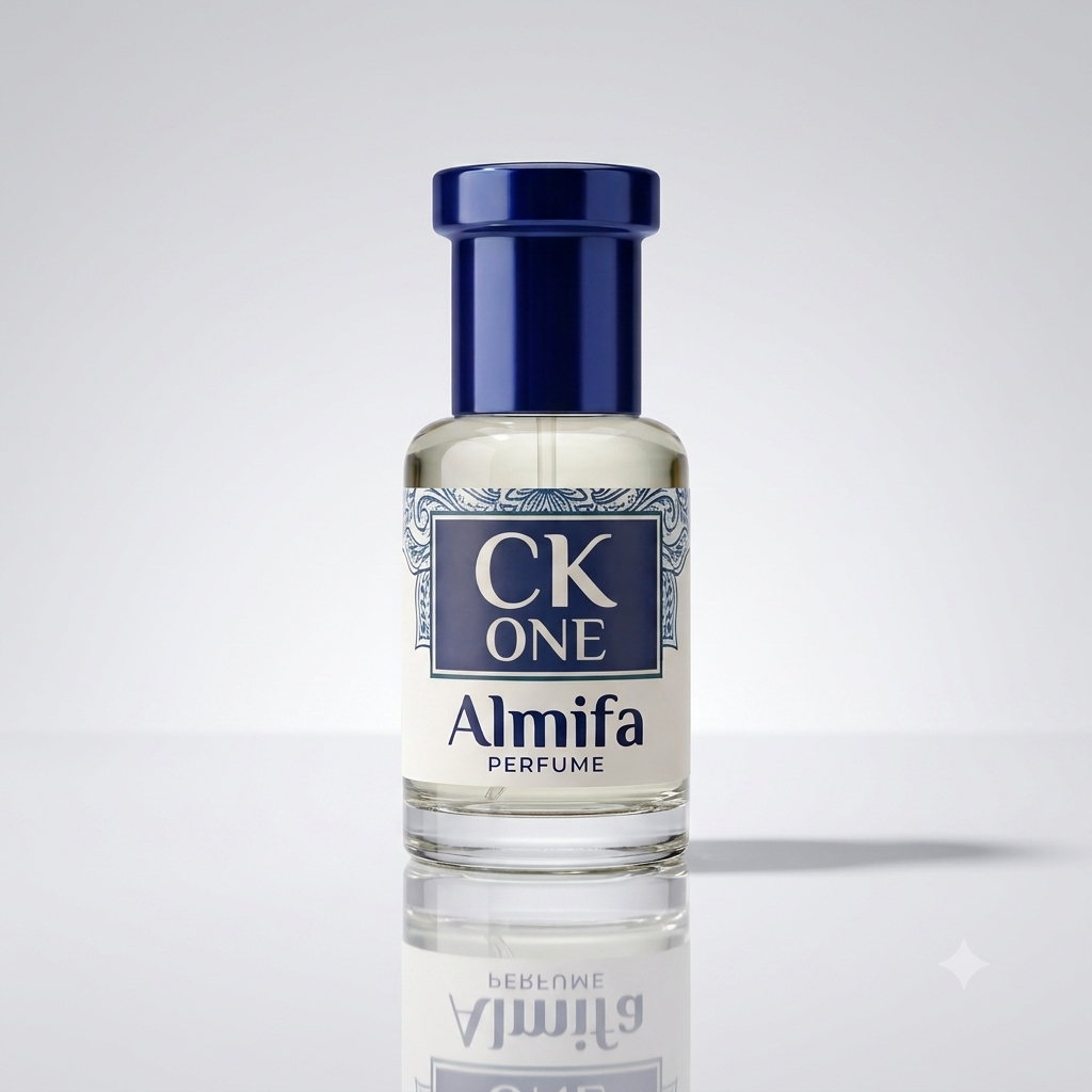 Almifa CK One Attar (6ml) | Premium Non-Alcoholic Attar | Long Lasting Fresh Citrus Unisex Fragrance