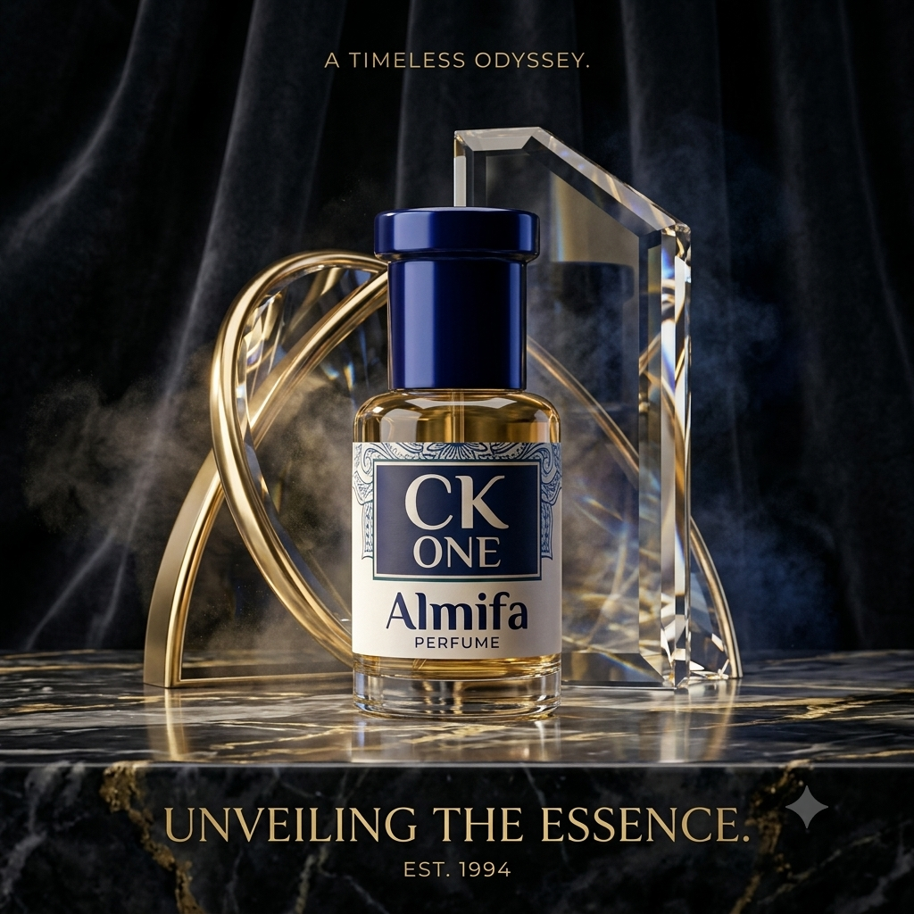 Almifa CK One Attar (6ml) | Premium Non-Alcoholic Attar | Long Lasting Fresh Citrus Unisex Fragrance