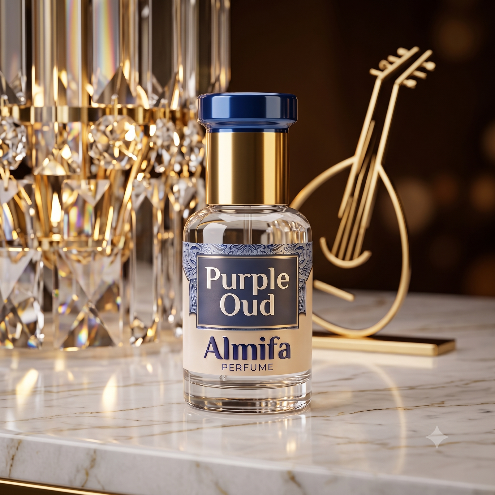 Almifa Purple Oud Attar (6ml) | Premium Non-Alcoholic Attar | Long Lasting Oud Fragrance for Men & Women