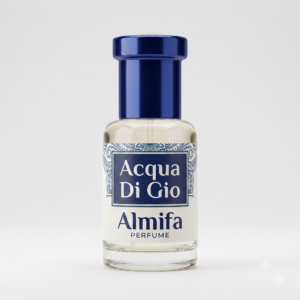 Almifa Acqua Di Gio Attar (6ml) | Premium Non-Alcoholic Attar | Long Lasting Fresh Aquatic Fragrance for Men