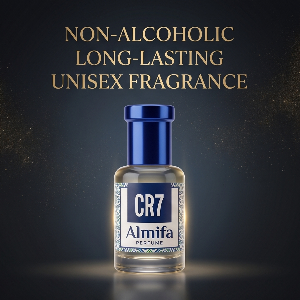Almifa CR7 Attar (6ml) – Fresh Aquatic Long-Lasting Attar Perfume | Premium Alcohol-Free Fragrance