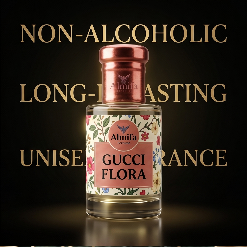 Almifa GC Flora Attar (6ml) | Premium Non-Alcoholic Floral Attar | Long Lasting Women's Fragrance