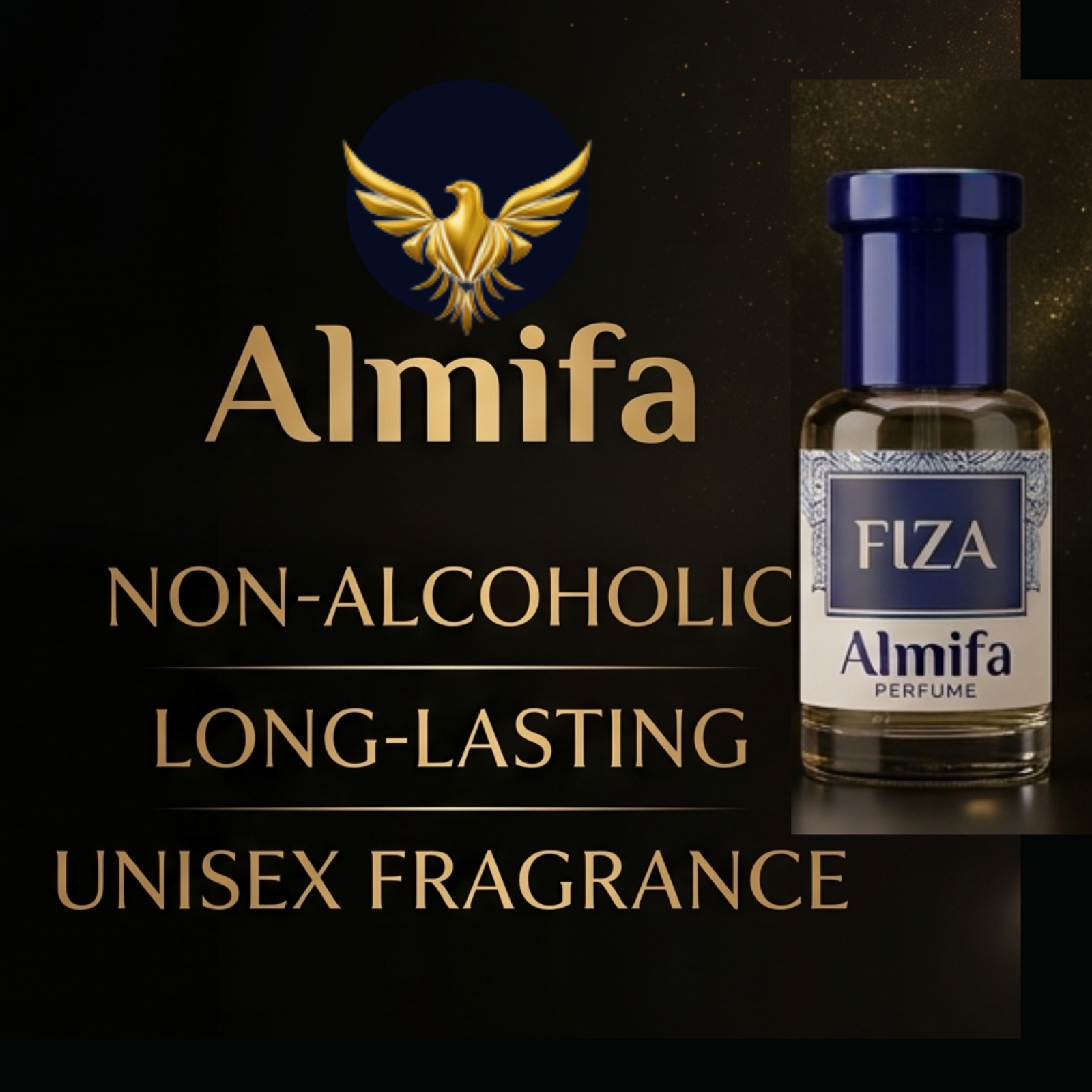 Almifa Fiza Attar (6ml) | Premium Non-Alcoholic Attar | Long Lasting Oriental Floral Fragrance for Women